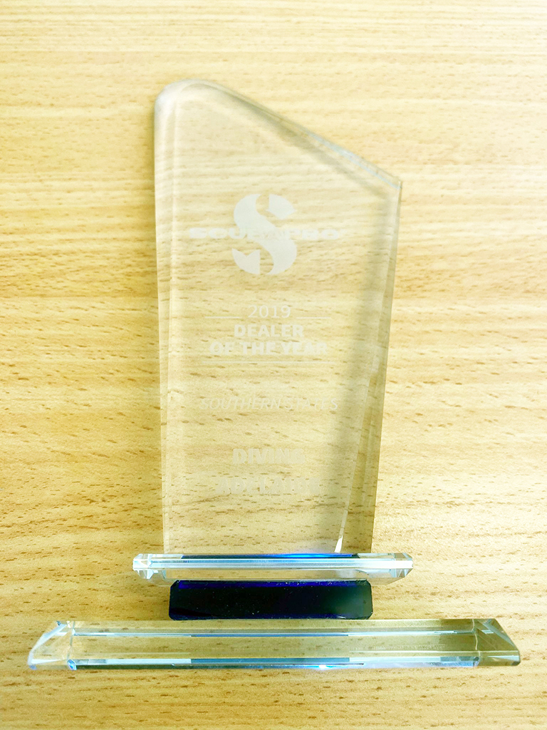 Scubapro Dealaer of the Year Award 2019