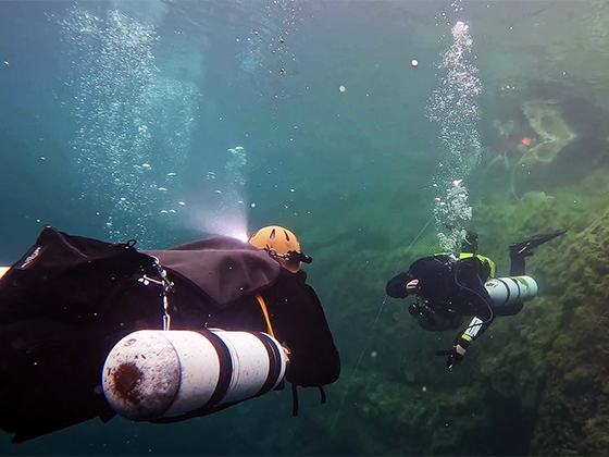 TDI Sidemount Course Mount Gambier Diving Adelaide